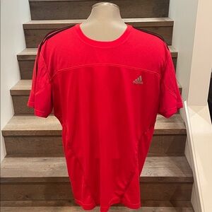 Adidas Men's Vibrant Red Tee
